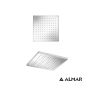 Κεφαλή Ντουζ Emotion 20x20 χωρίς βραχίονα, Almar Chrome E044077-100
