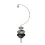 Horus Compléments Classic Collection - Waste, with Plug & Chain - Chrome 00.223-CH