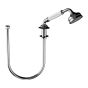 Horus Julia Victoria Julia Victoria Classic Collection - Deck Mounted Pull-up Handset & Flexible 200 Cm - Matt Nickel 01.477-NM