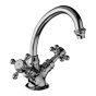 Horus Éloise Classic Collection - Monobloc Basin Mixer - Matt Nickel 02.208-NM