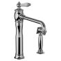 Horus Éloise Classic Collection - Single Lever Kitchen Mixer, Swivel Spout / No Waste - Polished Nickel 02.723-NB