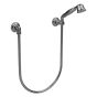 Horus Elsa Softness and Shyness Elsa Classic Collection - Wall Shower Set with Wall Hook, Flexible Hose and Handspray - Polished Nickel 04.589-NB