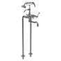 Horus Anthea Classic Collection - Complete Mixer + Pipes for Free Standing Bath - Polished Nickel 10.498-NB