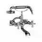 Horus Zéphyr Classic Collection - Complete Wall Bath / Shower Mixer - Matt Black 16.414-NO