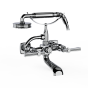 Horus Zéphyr Classic Collection - Complete Wall Bath / Shower Mixer - Chrome 17.414-CH