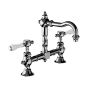 Horus Julia Victoria Julia Victoria Classic Collection - 2 Hole Basin Mixer with Waste - Chrome 19.207-CH