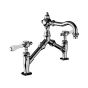 Horus Julia Victoria Julia Victoria Classic Collection - 2 Hole Basin Mixer - No Waste - Chrome 19.227-CH