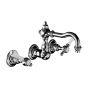 Horus Julia Victoria Julia Victoria Classic Collection - Wall Mounted 3 Hole Basin Set for Splashback - Polished Nickel 19.272-NB