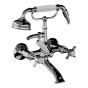 Horus Coventry Classic Collection - Complete Wall Bath / Shower Mixer - Matt Nickel 28.414-NM