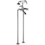Horus Coventry Classic Collection - Complete Mixer + Pipes for Free Standing Bath - Chrome 28.498-CH
