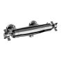 Horus Coventry Classic Collection - Exposed Thermostatic Showermixer with Connections - Polished Nickel 28.596-NB