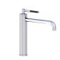 Horus Minoé Contemporary Collection - Single Lever Kitchen Mixer, Swivel Spout /no Waste - Matt Black 37.703-NO