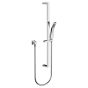 Horus Nouvelle Vague “part of Contemporary Collection - Wall Mounted Shower Set with Rail, Flexible and Handshower - Metal Gun 40.532-CF