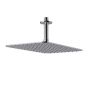 Horus Nouvelle Vague “part of Contemporary Collection - Rectangular Stainless Steel Shower Head Ceiling Installation - Chrome 40.538-CH