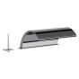 Horus Nouvelle Vague “part of Contemporary Collection - Deck Mounted Bath Mixer 3 Hole - Satin Brass 40.760-LS