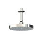 Horus Minoé Contemporary Collection - Shower Head Ø 200 Mm, Ceiling Installation - Matt Black 47.540-NO