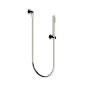 Horus Minoé Contemporary Collection - Wall Shower Set + Wall Hook + Handspray + Hose - Matt Black 47.589-NO