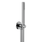 Horus Minoé Contemporary Collection - Inlet Wall Mounted Handshower Hook - Satin Brass 47.590-LS