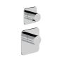 Horus Naja Contemporary Collection - Trim for Thermostatic Mixer. - Metal Gun 48.521-CF