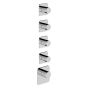 Horus Naja Contemporary Collection - Trim for Thermostatic Mixer. - Chrome 48.524-CH