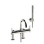 Horus Minoé Contemporary Collection - Complete Deck Thermostatic Bath-shower Mixer - Metal Gun 49.715-CF