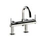 Horus Minoé Contemporary Collection - Complete Deck Thermostatic Bath-shower Mixer - Metal Gun 49.785-CF
