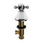 Horus Ascott Classic Collection - 1/2” Deck Valve - Polished Nickel 62.106-NB