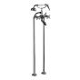 Horus Ascott Classic Collection - Complete Mixer + Pipes for Free Standing Bath - Matt Nickel 62.498-NM