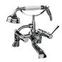 Horus Ascott Classic Collection - Deck Bath/ Shower Mixer Complete - Polished Nickel 65.485-NB