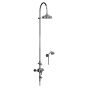 Horus Ascott Classic Collection - Complete Thermostatic Wall Shower with Ceramic Dial - Matt Nickel 65.745-NM