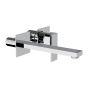 Horus Philae Equinox316 Collection - Concealed Wall 2 Hole Single Lever Basin Mixer - Chrome 80.762.E2-CH