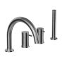 Horus Equinox316 Equinox316 Collection - 4 Hole Deck Bath/shower Mixer - Stainless Steel 316 81.464-IX