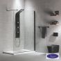 IWIS WALK-IN 37-39 H.200 DEVON CLEAN-GLASS BLACK MATT IW40C-400