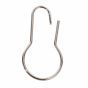 Curtain Hooks 12pcs metal κρίκοι κουρτίνας μπάνιου MRShome  MRS44002L