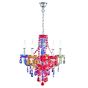 Φωτιστικό Πολυέλαιος Τρίφωτος 3xE14 D46xH150cm Ακρυλικό Πολύχρωμο Trio Lighting RL Luster R11073017