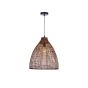 SINE - Μονόφωτο Κρεμαστό Φωτιστικό Rattan Sun Light SINE