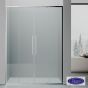 SLIDER 170 (167-170εκ) DEVON ELLI CLEAN-GLASS CHROME SL2L170C-100