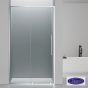 SLIDER 120 (117-120εκ) DEVON ELLI CLEAN-GLASS CHROME SLL120C-100