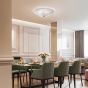 Φωτιστικό Οροφής SHELL PL6 Διάφανο Ideal Lux 008622