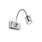 Απλίκα DYNAMO AP NICKEL Ideal Lux 031477