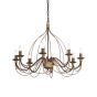 Κρεμαστό Φωτιστικό CORTE SP8 RUGGINE Ideal Lux 057194