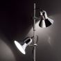 Φωτιστικό Δαπέδου POLLY PT2 Μαύρο Ideal Lux 061139