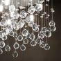 Φωτιστικό Οροφής MOONLIGHT PL8 Χρυσό Ideal Lux 080932