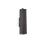 Απλίκα LOOK AP2 SQUARE D60 H300 Μαύρο Ideal Lux 126890