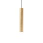 Κρεμαστό Φωτιστικό LOOK SP1 ROUND D60 H400 Χρυσό Ideal Lux 141817
