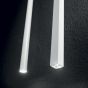 Κρεμαστό Φωτιστικό LOOK LED SP1 ROUND D30 H1000 ON-OFF Μαύρο 3000K Ideal Lux 142913