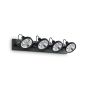 Φωτιστικό Οροφής GLIM PL4 Μαύρο Ideal Lux 200255