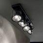 Φωτιστικό Οροφής GLIM PL4 Μαύρο Ideal Lux 200255