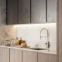 Γραμμικό Σύστημα Φωτισμού SLOT ANG TONDO D16XD16 2000 mm BI Ideal Lux 203126