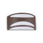 Απλίκα REX-3 AP1 Καφέ Ideal Lux 213224